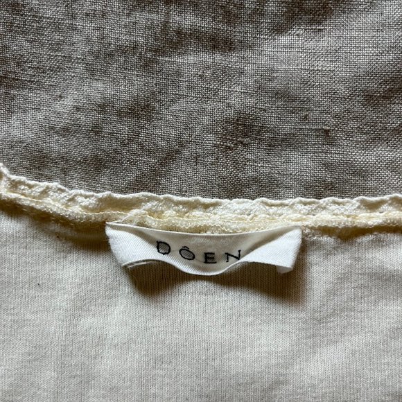 NOT FOR SALE - Doen Bea Tee in Nut Milk XS - Picture 5 of 6